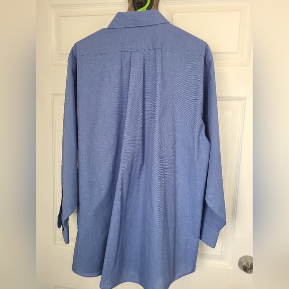 (1145) Stafford Men's Classic Long Sleeve Oxford Dress Shirt, Size: 16.5 (32/33) - Picture 10 of 13